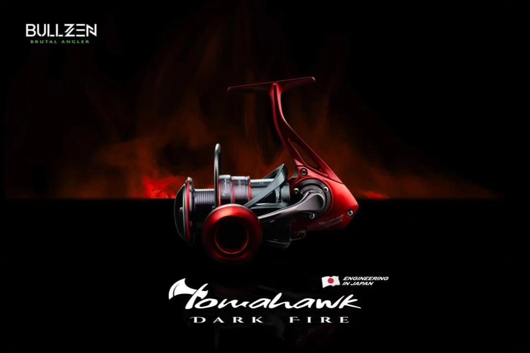 Bullzen Tomahawk - Dark Fire Spinning Reel 