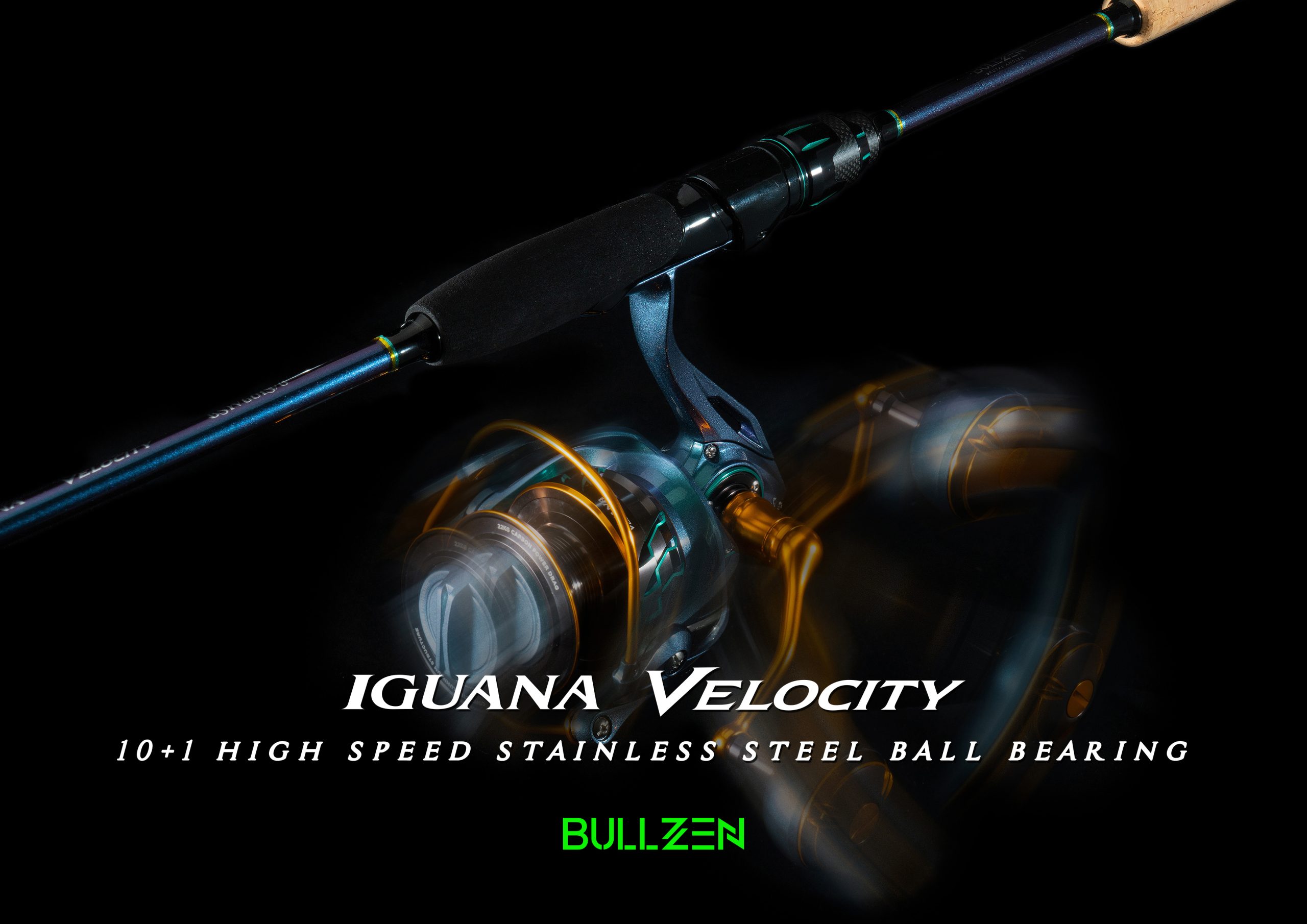 Bullzen Iguana Velocity Reel 