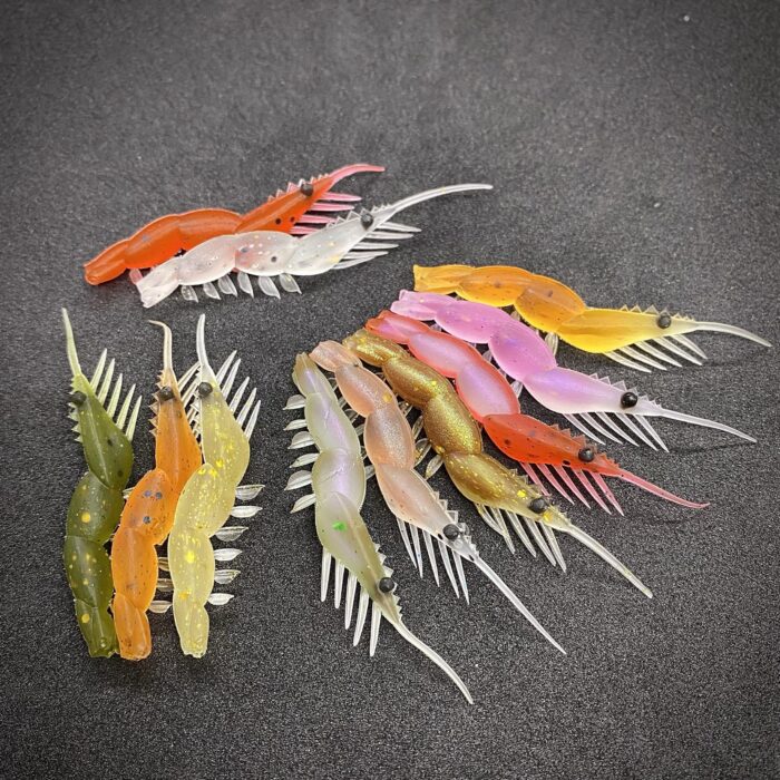Silicone SHRIMPLY DEADLY Shrimp 7 pieces - Image 1
