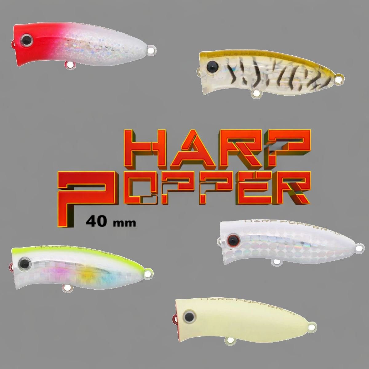 Harp Popper 40 – Τεχνητό δόλωμα επιφανείας