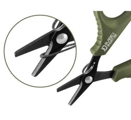 Πριονωτό Ψαλιδάκι Ψαρέματος Delphin “BladeX Short SS” 9,5 cm - Image 3